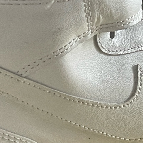 White OG, vintage Air Jordan Nike size 9 high top - Picture 4 of 14